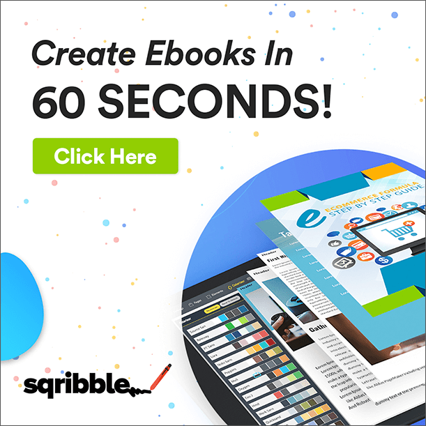 Sqribble is a cloud-based eBook creator tool. It allows you to create professional-looking eBooks, based on templates inside the tool, with a few clicks, saving you a huge amount of time and money.