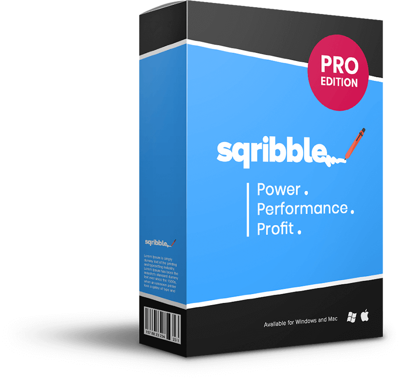 Upsell 1 — Sqribble professional